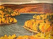 Autumn Redstone Lake 1937 By A J Casson