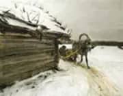 In Winter 1898 By Valentin Serov