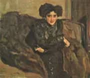 Portrait of Yevdokia Loseva 1903 By Valentin Serov