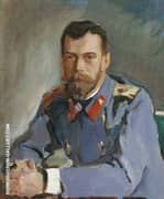 Portrait of Emperor Nicholas II 1900 By Valentin Serov
