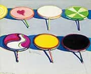 Seven Suckers By Wayne Thiebaud