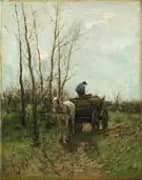 Gathering Wood By Anton Mauve