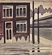 Corner House 1920 By Charles Burchfield