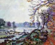 Dam at Genetin Crozant By Armand Guillaumin