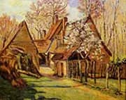 Jouy Les Chaumieres By Armand Guillaumin