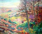 Landscape with Tree By Armand Guillaumin