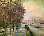 La Place Valhubert 1875 By Armand Guillaumin