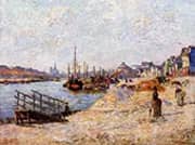 Quai de Bercy c1881 By Armand Guillaumin