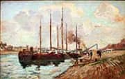 The Quai d'Austerlitz 1877 By Armand Guillaumin