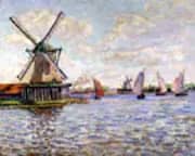 Windmills in Holland By Armand Guillaumin