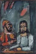 Christ and the High Priest By George Rouault
