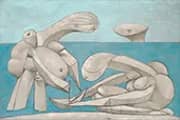On the Beach 1937 By Pablo Picasso