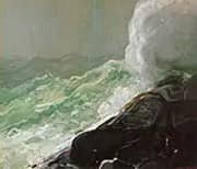 Churn and Break 1913 By George Bellows