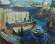 Matinicus Harbor Late Afternoon 1916 By George Bellows