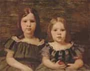 Aimee Ernanesta and Cecilia Beaux early 1880s By Cecilia Beaux
