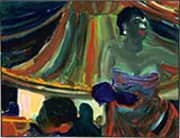 Blues Singer 1954 By Elmer Bischoff