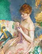 Dressing Dolls 1928 By Cecilia Beaux