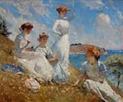 Summer 1909 By Frank Weston Benson