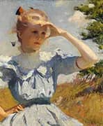 Eleanor 1901 By Frank Weston Benson