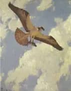 Osprey and Fish 1924 By Frank Weston Benson