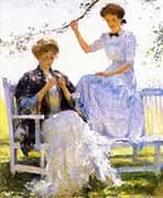 Sunshine and Shadow 1911 By Frank Weston Benson