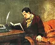 Charles Baudelaire ca.1848 By Gustave Courbet