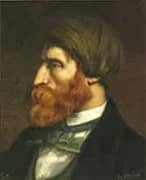 Bruyas in Profile 1854 By Gustave Courbet