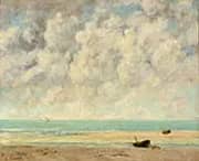 The Calm Sea 1869 By Gustave Courbet