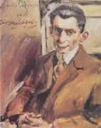 Portrait of Julius Meier Graefe 1917 By Lovis Corinth