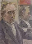 Last Self Portrait 1925 By Lovis Corinth