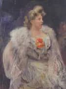 The Singer Frieda Halbe 1905 By Lovis Corinth