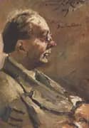 Portrait of Herbert Eulenberg 1918 By Lovis Corinth