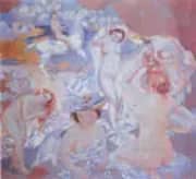 Plage au cheval blanc 1903 By Maurice Denis