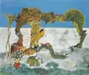 Child Horse Flower and Snake 1927 By Max Ernst