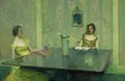 A Reading 1897 By Thomas Wilmer Dewing