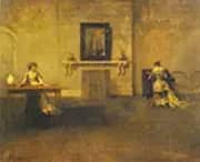 The Letter 1907 By Thomas Wilmer Dewing