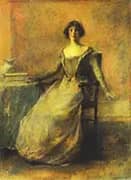 Pandora c 1914 By Thomas Wilmer Dewing