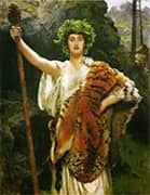 The Priestess of Bacchus By John Maler Collier