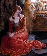 The Sleeping Beauty 1921 Detail By John Maler Collier