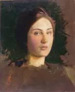 Alma Vollerman c 1903 By Abbott H Thayer