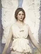 Angel 1887 By Abbott H Thayer