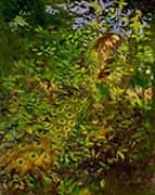 Peacock in the Woods 1907 By Abbott H Thayer