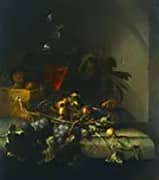 Stillleben mit Obst By Abraham Mignon