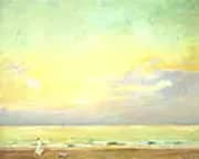 Sunset Normandy c 1910 By Alson Skinner Clark