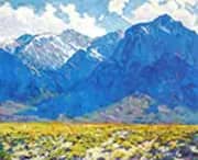 Mount Baxter Owens Valley c 1925 By Alson Skinner Clark