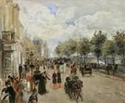 Paris Quai Malaquais c1874 By Pierre Auguste Renoir