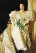 Portrait Of Mrs Eben Richards By Anders Zorn
