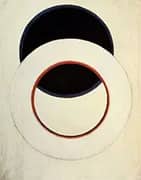 White Circle 1918 By Aleksandr Rodchenko
