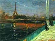 Paris Nocturne By Alfred Henry Maurer