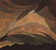 Golden Storm 1925 By Arthur Dove